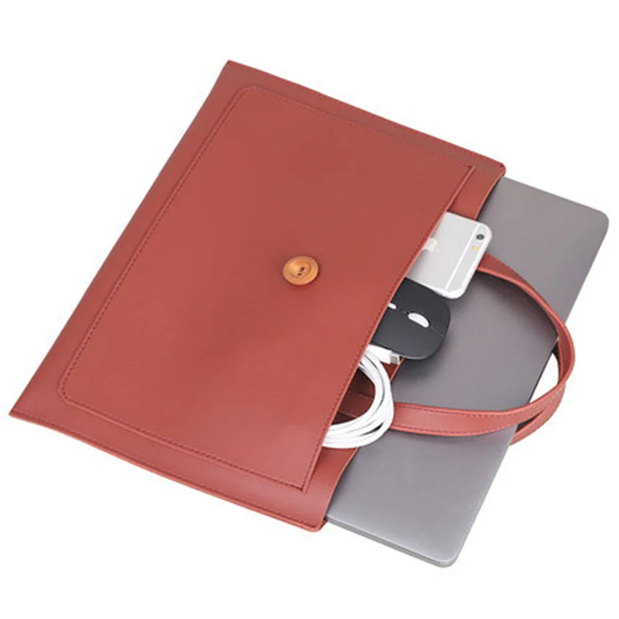 Sleek Organizer Ultra-Thin Waterproof Laptop Handbag - Image 1