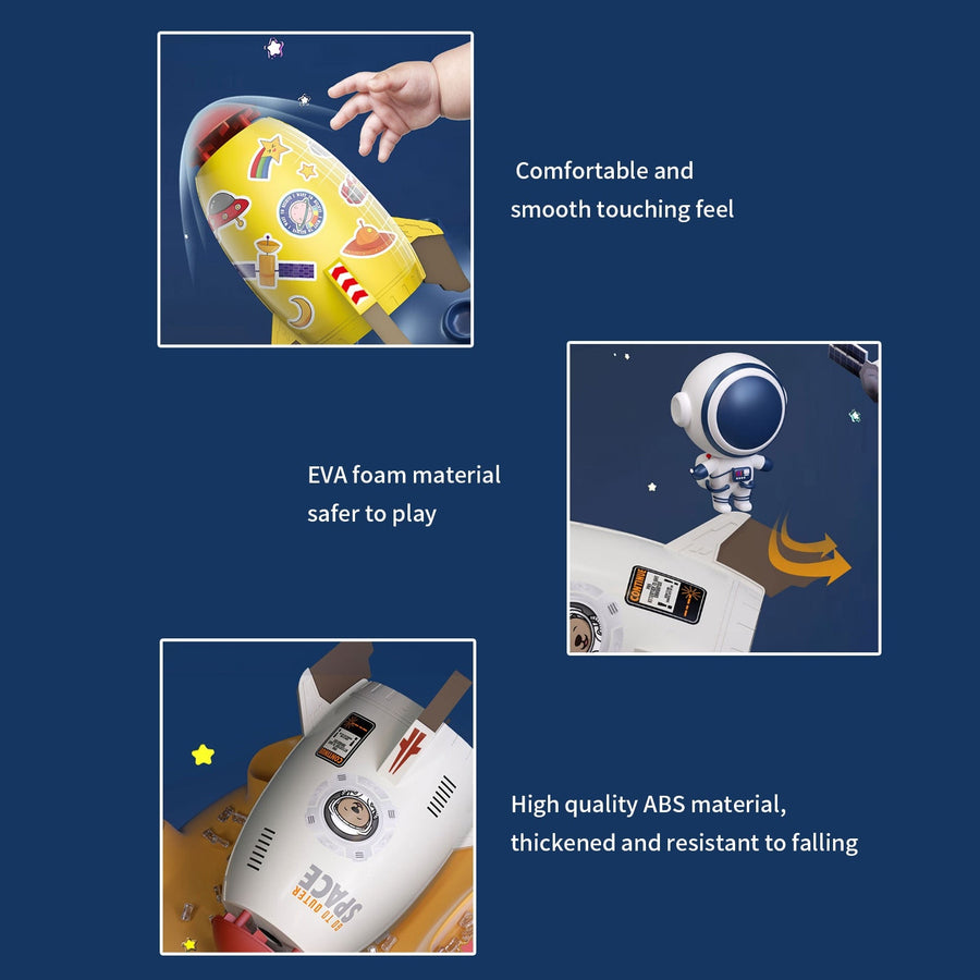 Water Spray Space Rocket Launcher Kids Toy - Image 2
