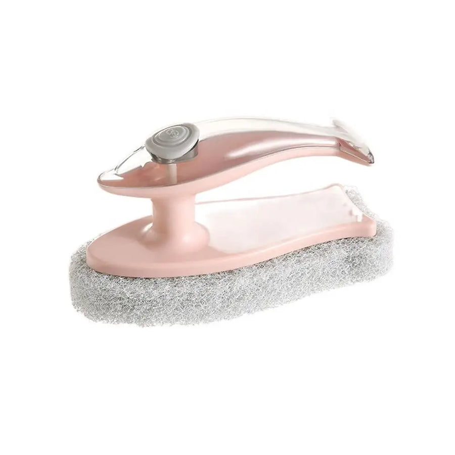 Soap Dispenser Dolphin-Shaped Kitchen Brush - Image 8