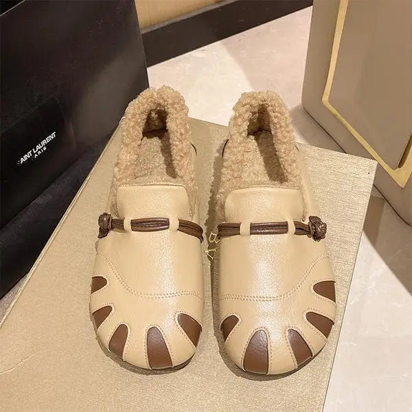 Autumn Bliss Soft Fur Women Shoes - Image 2