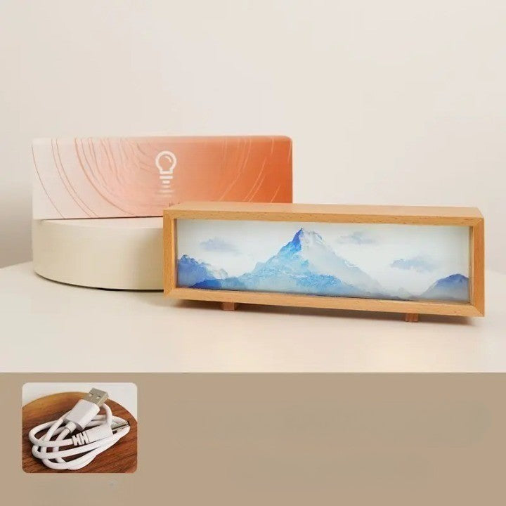 Dream Aura Interactive Desktop Artsy Canvas Lamp - Image 15