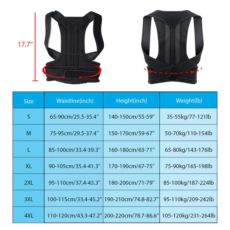 Adjustable Lumbar Support Back Posture Corrector - Image 5