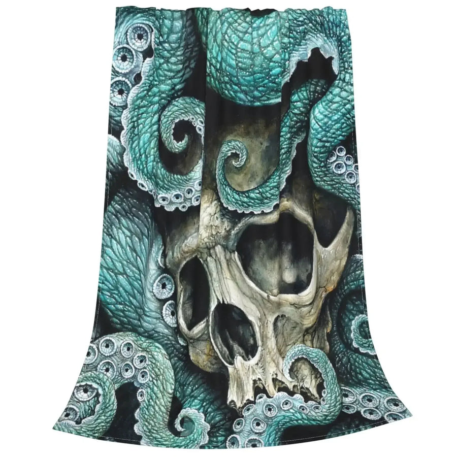 Sea Life Ocean Throw Octopus Blanket - Image 16