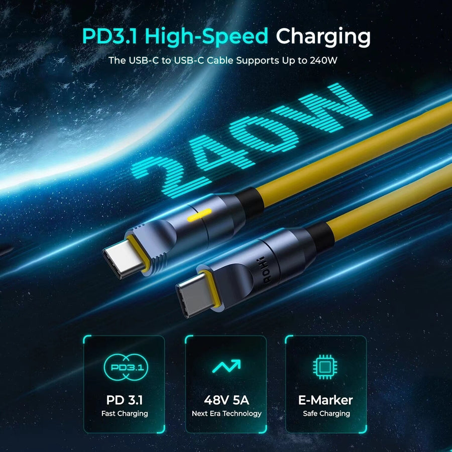 Futuristic USB Type-C Power Cable - Image 2