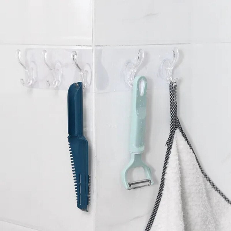 Transparent Invisible Adhesive Simple Wall Hangers - Image 2