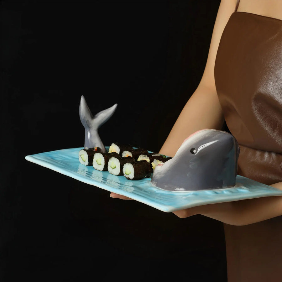 Shark Bite Sushi Serving Platter - Image 2