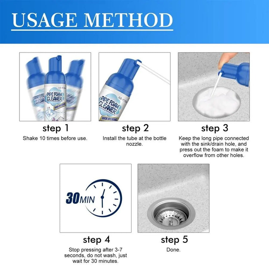 Kitchen Guard Multi-Purpose Pipe Foam Cleaner Spray - Image 9