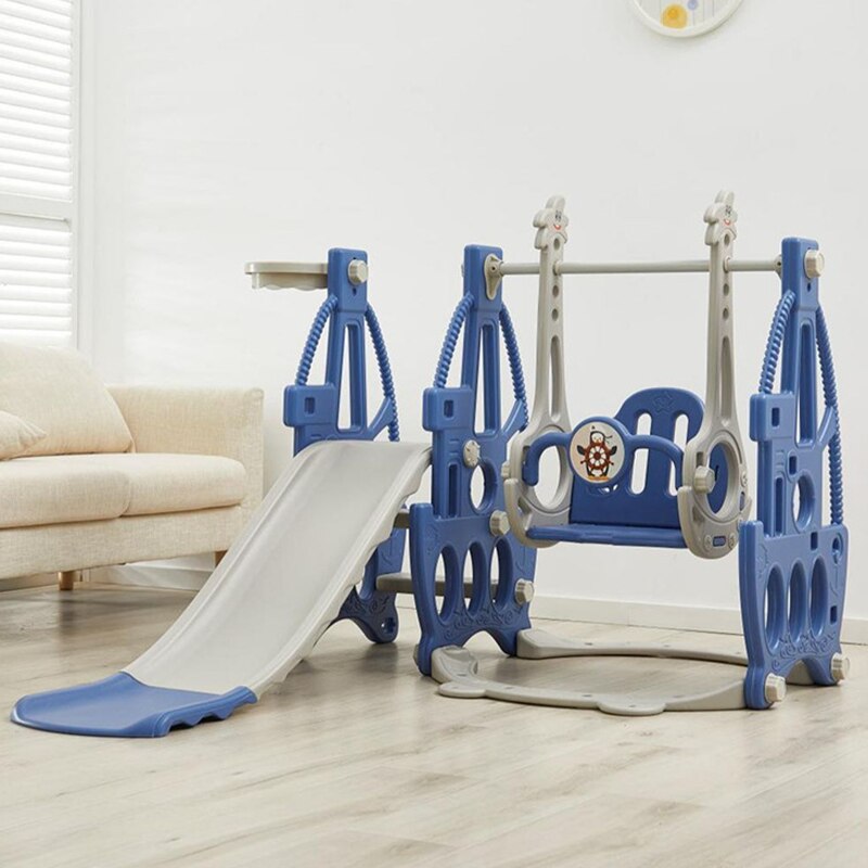 Kids Multifunctional Indoor Playground Slide Set - Image 2