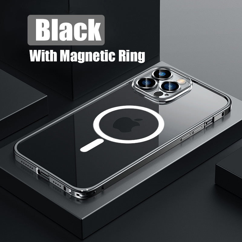 Metal Bumper Aluminum Magnetic Phone Case - Image 12