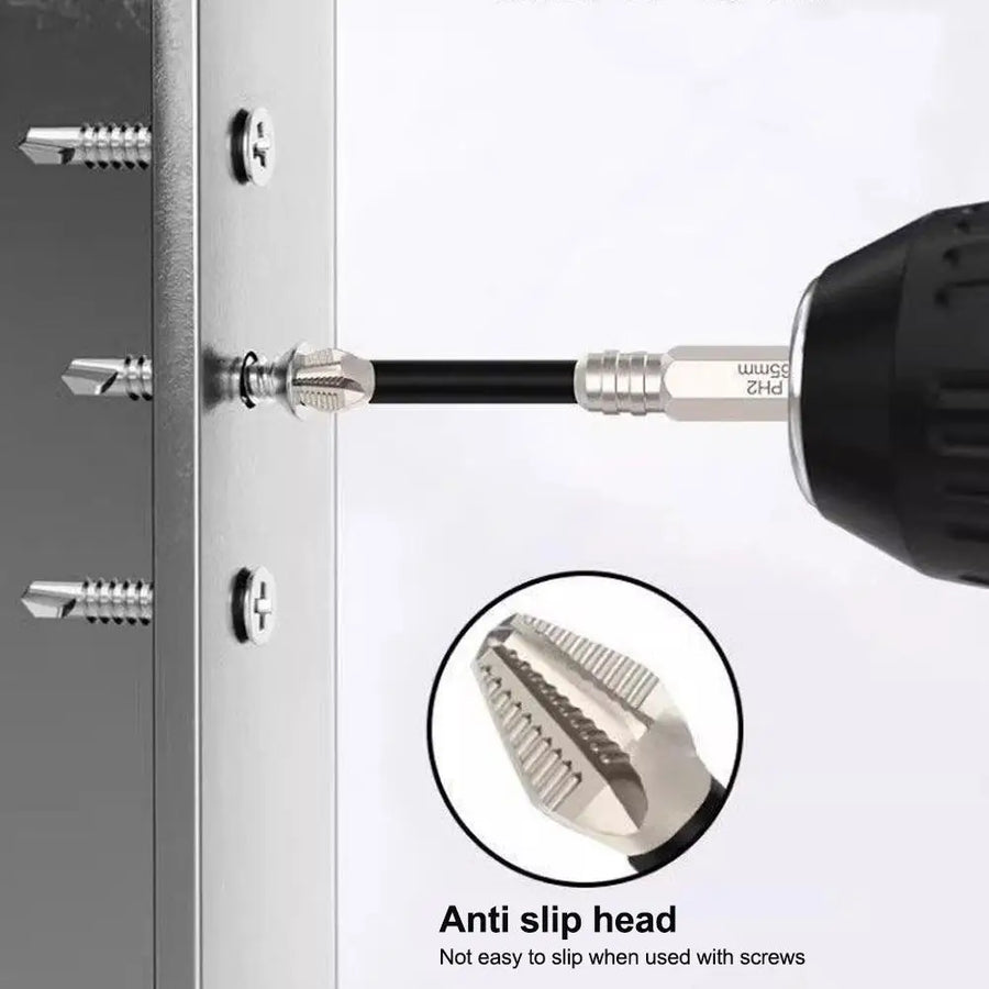 Magnetic Anti-Slip Screwdriver Bit Set - Image 3