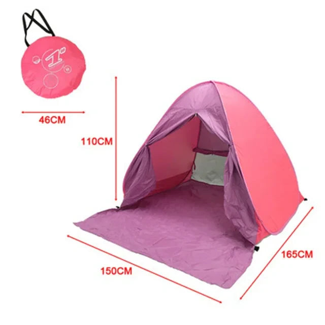 Automatic Pop-Up Ultralight Full Shade Beach Tent - Image 10