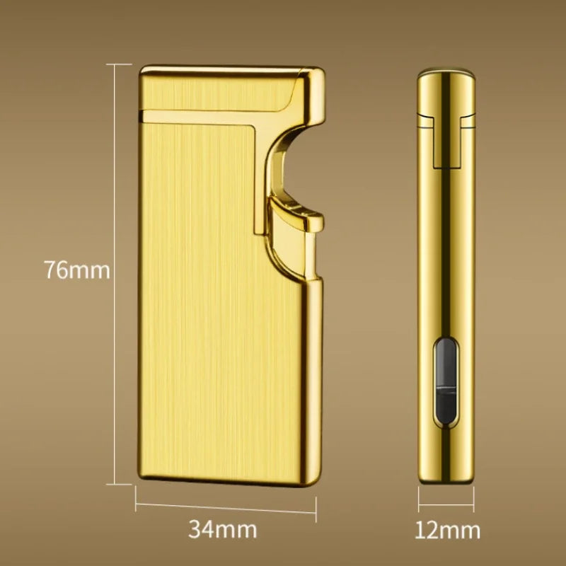 Metal Double Fire Jet Butane Lighter - Image 2