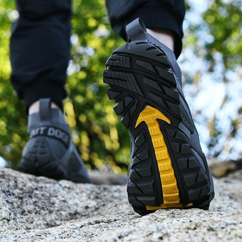 Hike Easy Breathable Outdoor Slip-On Sneakers - Image 1