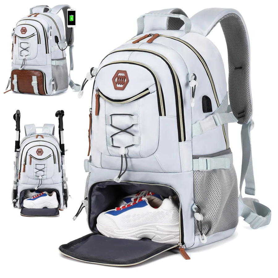 All-Weather Waterproof Large Capacity Hiking Backpack - Image 6