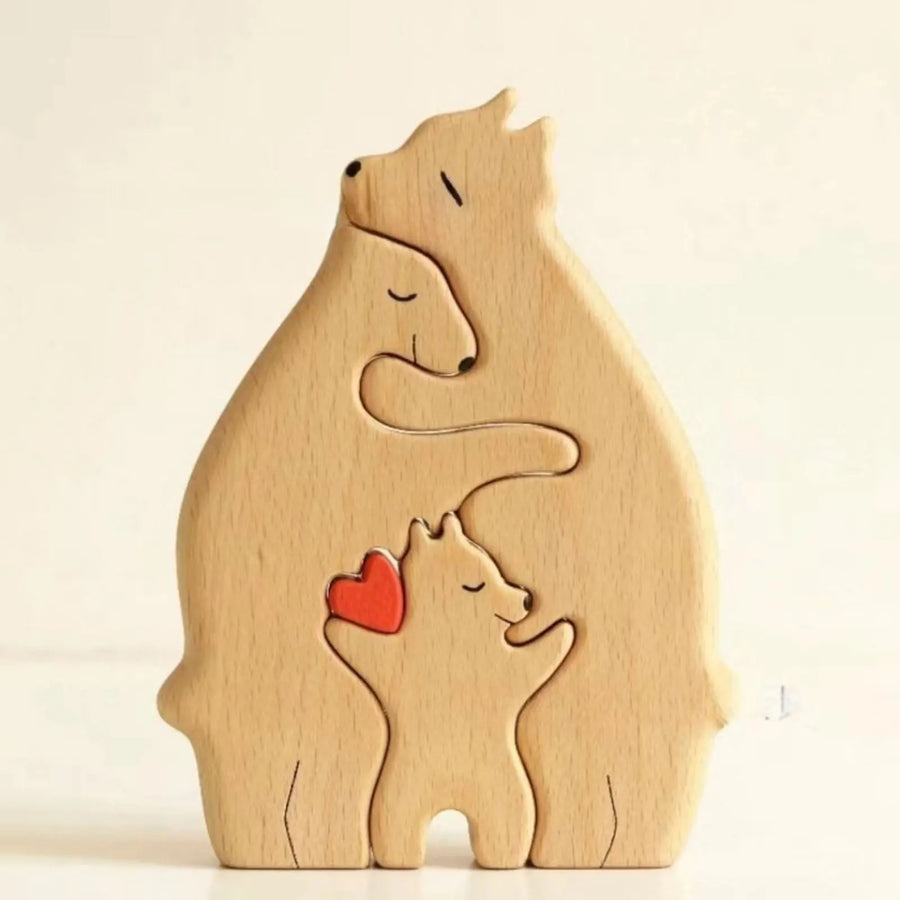 Loving Bears Interlocking Puzzle Decor - Image 4