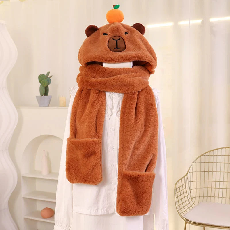 Cute Plush Cartoon Animals Soft Warm Gloves - Image 7