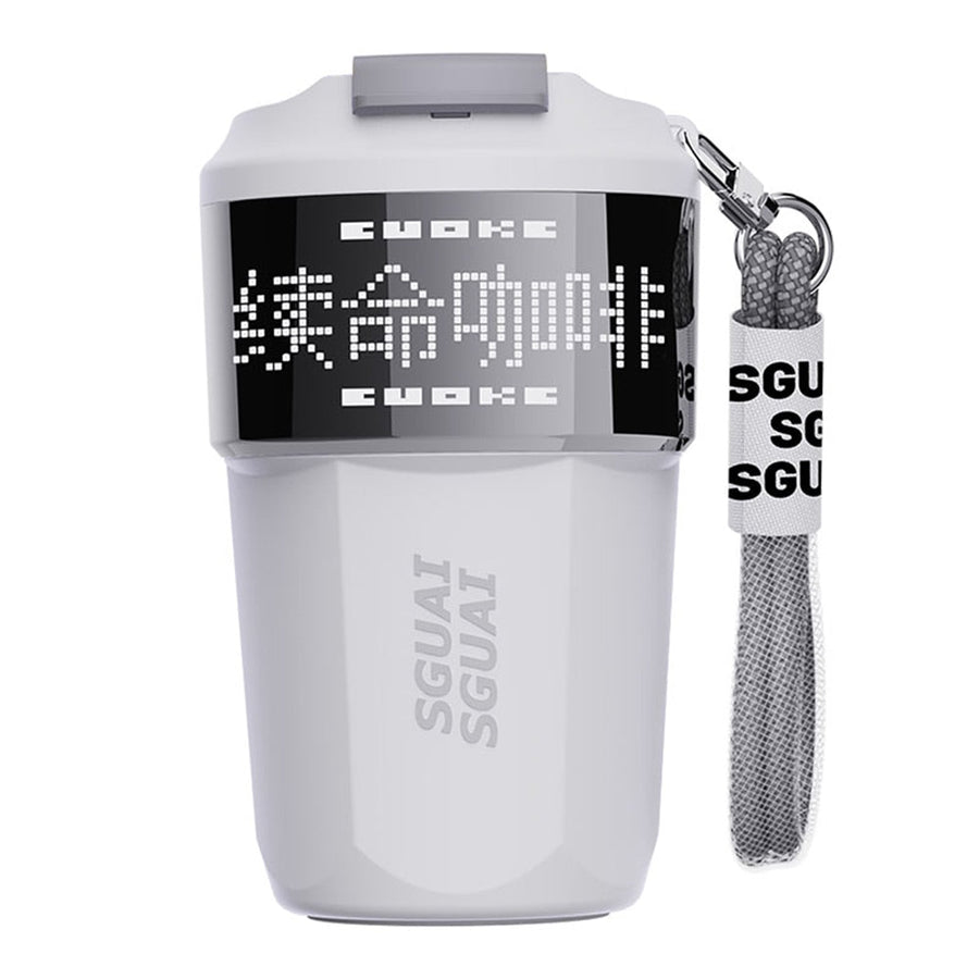 Smart Digital Pixel Stainless Steel Thermos Cup - Image 3