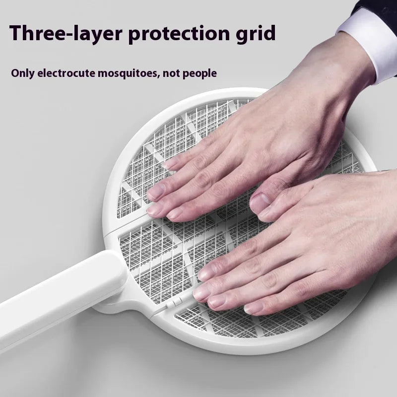 Foldable Automatic Lamp Mosquito Zapper Racket - Image 2
