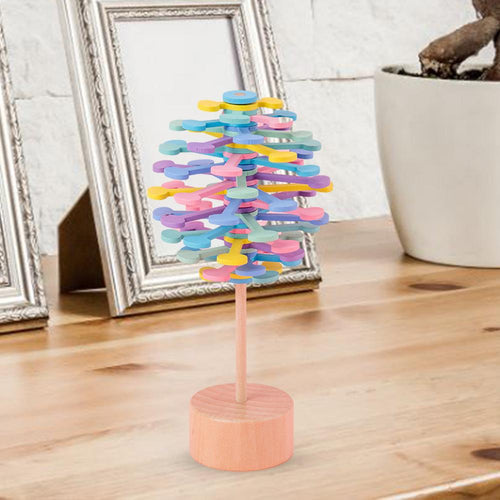 Rainbow Spiral Spin Anti-Stress Toy - Image 0