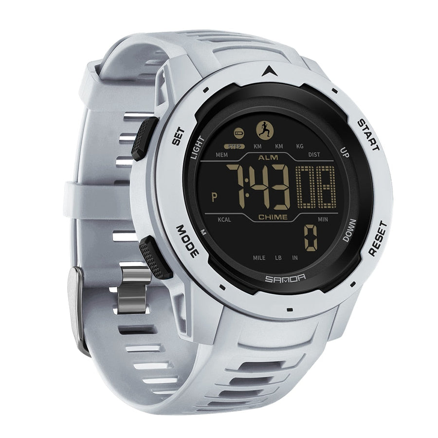 Waterproof Military Pedometer Digital Watch - Image 4