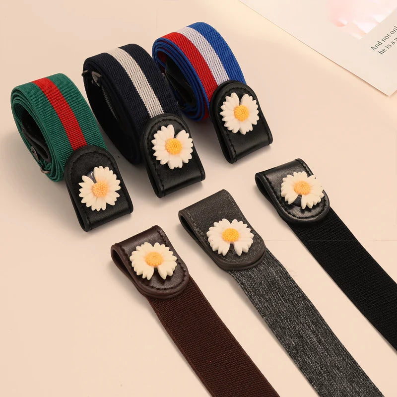 Chic Elastic Buckleless Women Elastic Belt - Image 5