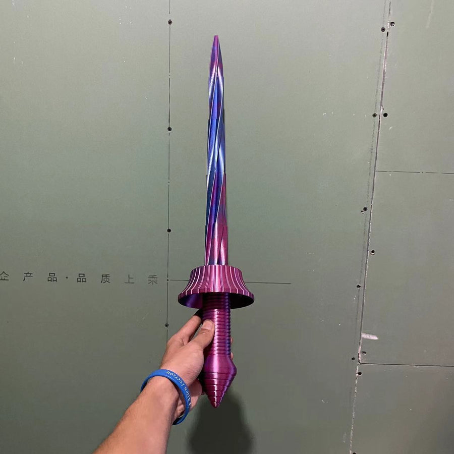 3D Printed Telescopic Mini Handmade Sword - Image 2