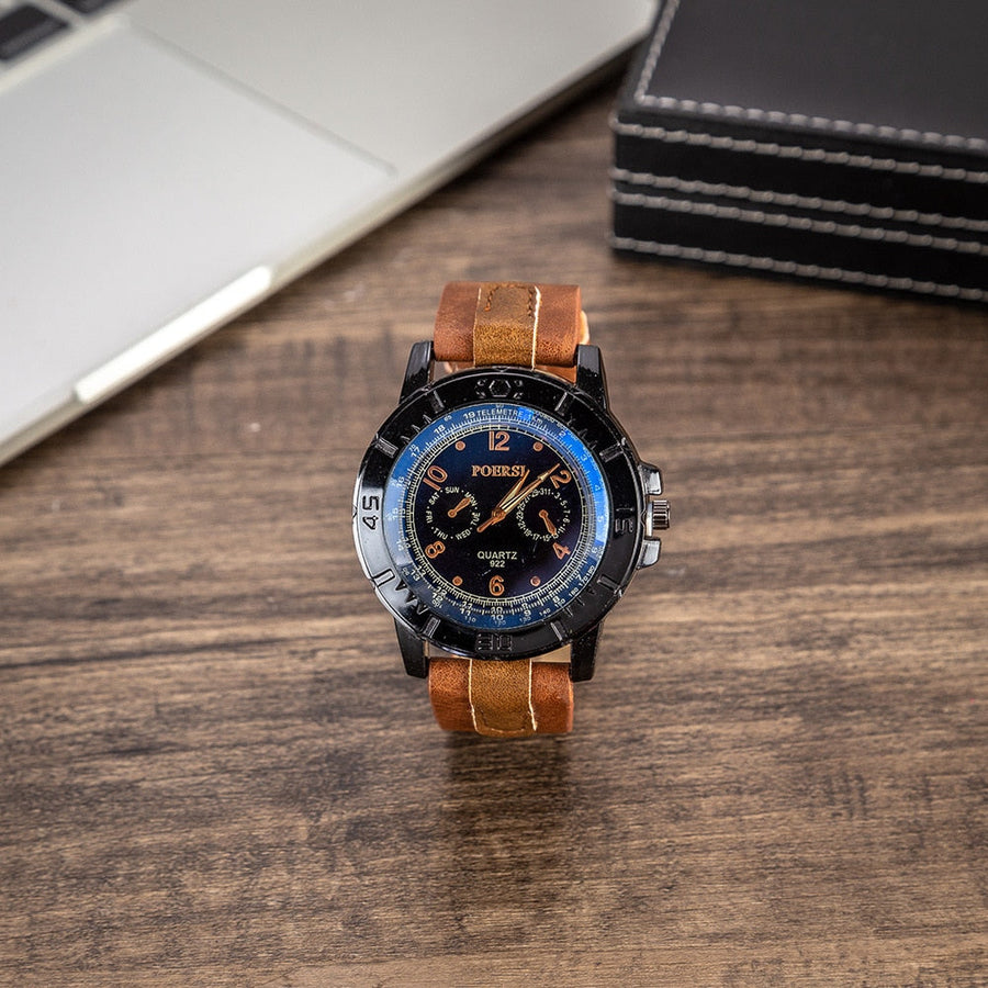 4Pcs Luxury Men Business Watch Gift Set - Image 3