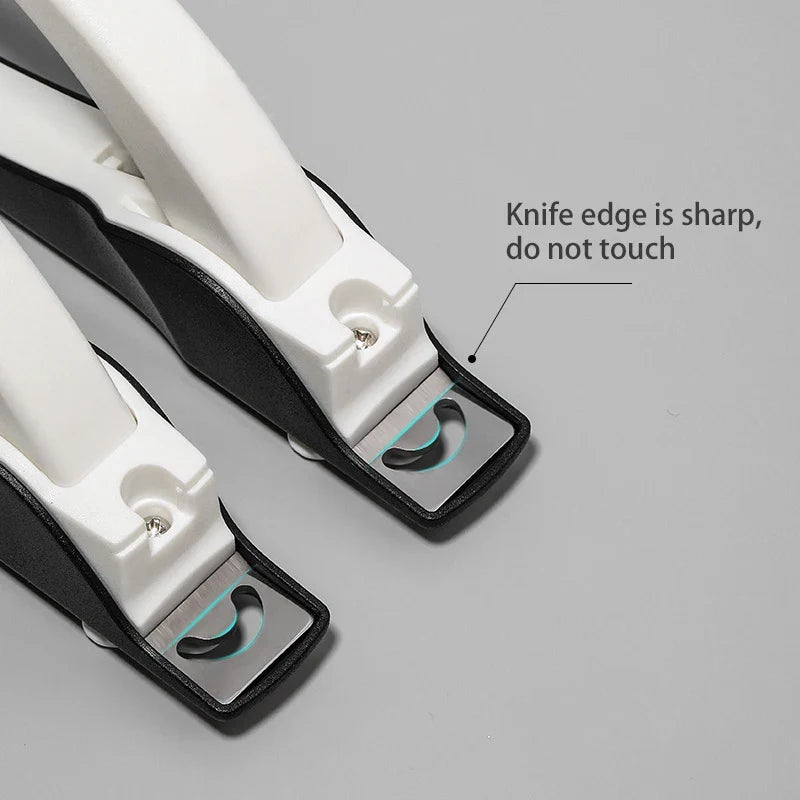 Splash-Proof Transparent Easy-Clean Nail Cutter - Image 2