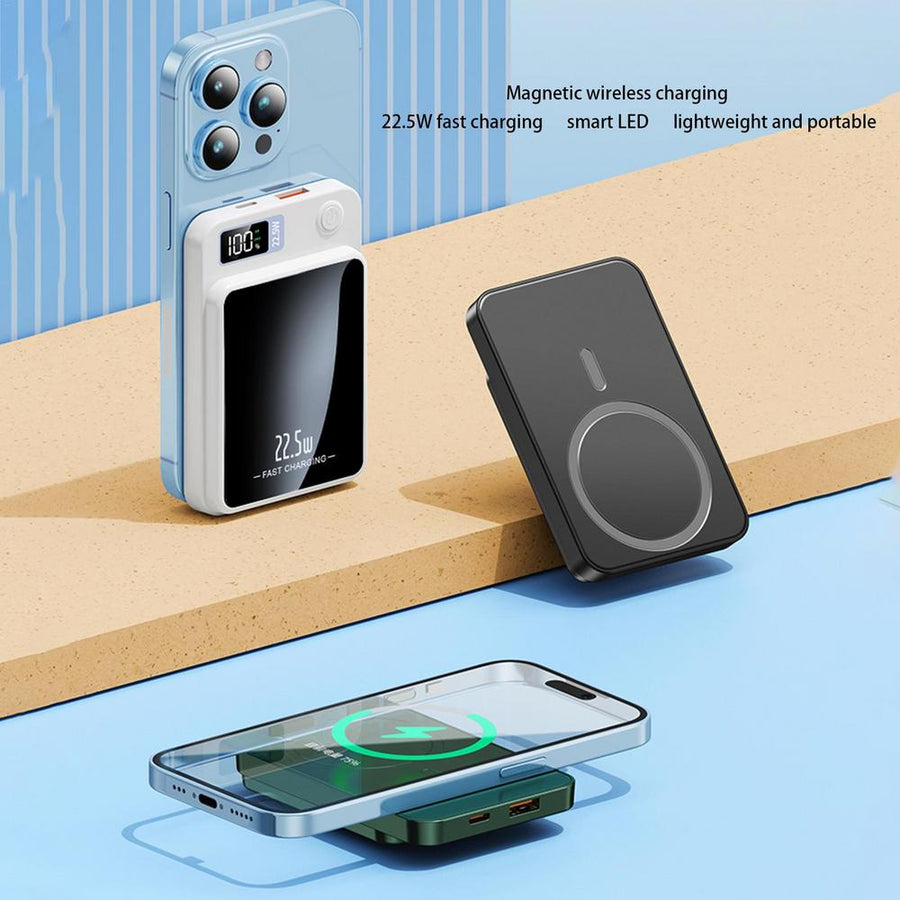 Double Energy Wireless Magnetic Power Bank - Image 1