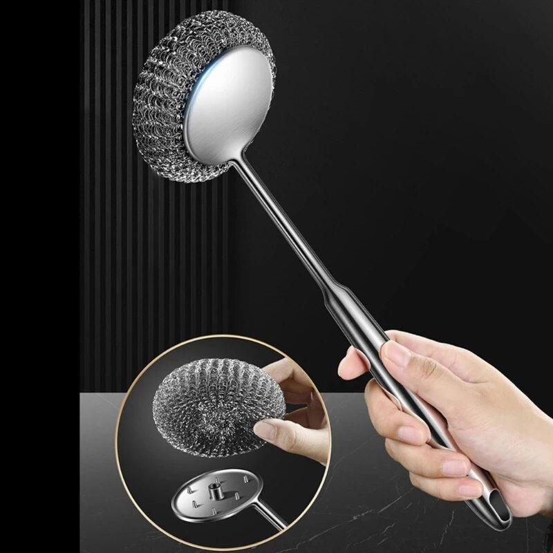 Stainless Steel Pan Scrubber - Image 3