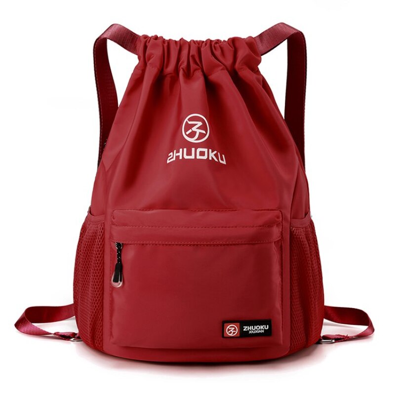 Ultra Soft Drawstring Foldable Backpack - Image 13