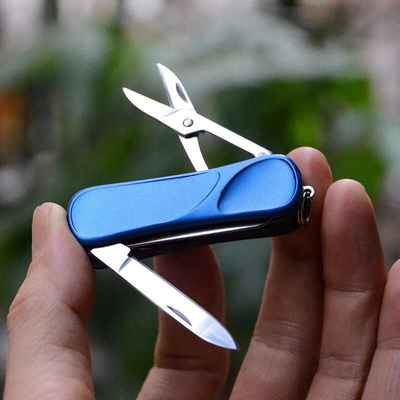 10in1 Stainless Steel EDC Keychain Tool - Image 9