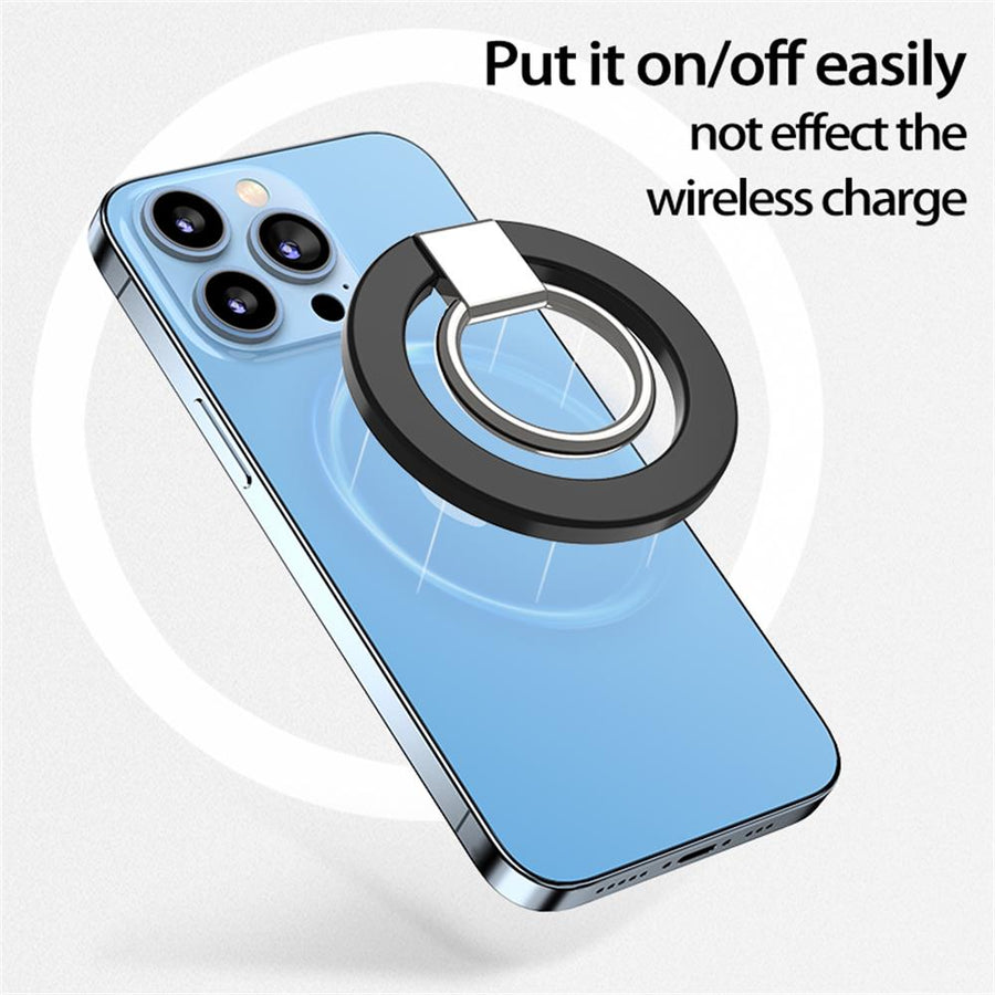 Adjustable Metal Magnetic Phone Holder Ring - Image 5