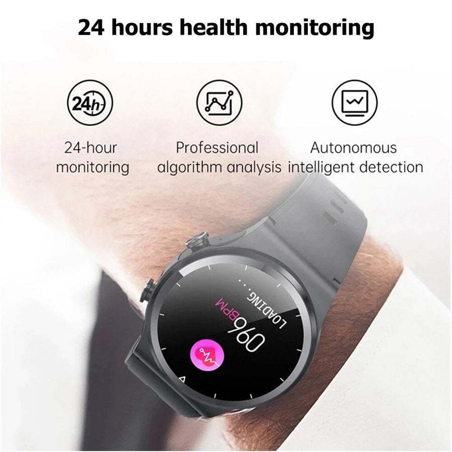 Classic Waterproof Built-in Earphone Smartwatch - Image 1