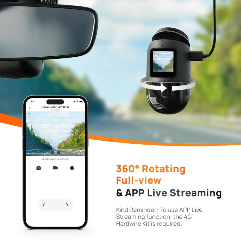 360 Full View AI Motion Dash Cam - Image 2