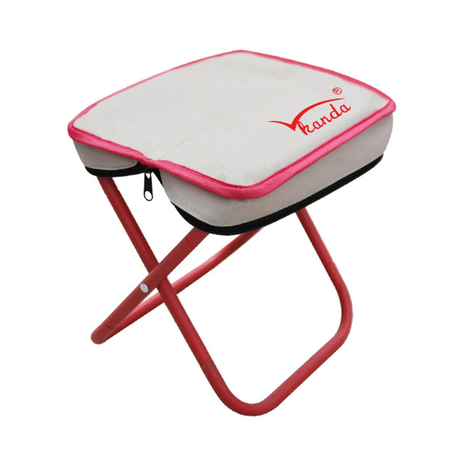 Space-Saving Lightweight Stainless Steel Foldable Stool - Image 8