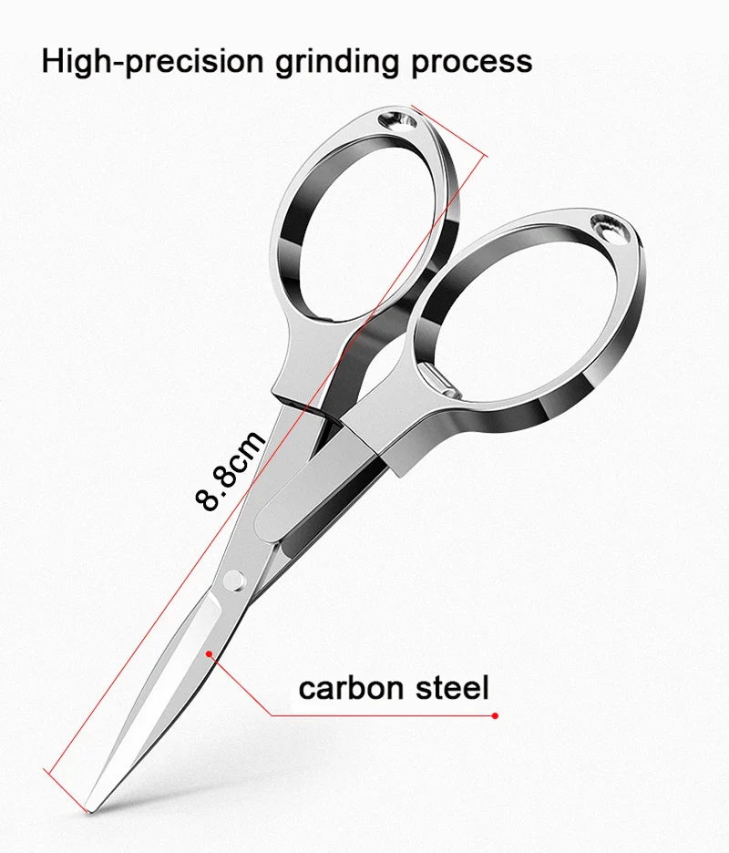Mini Snip Stainless Scissors Keychain - Image 8