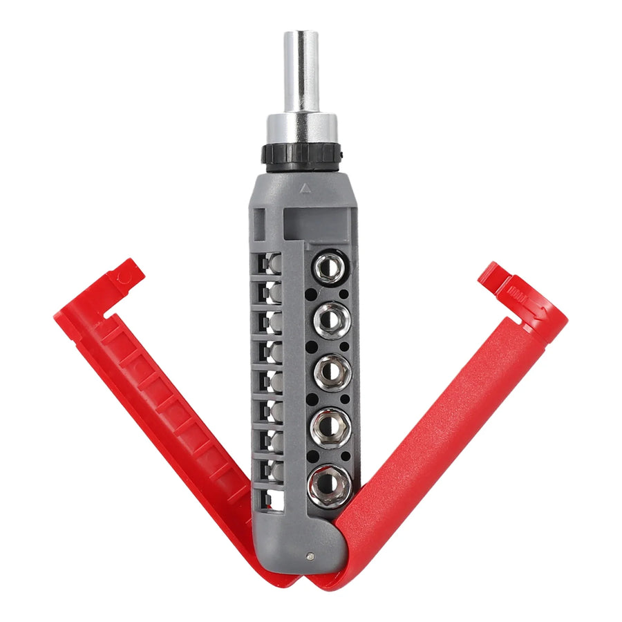 Ultimate High Precision Multi-Angle Spiral Ratchet Screwdriver Set - Image 1
