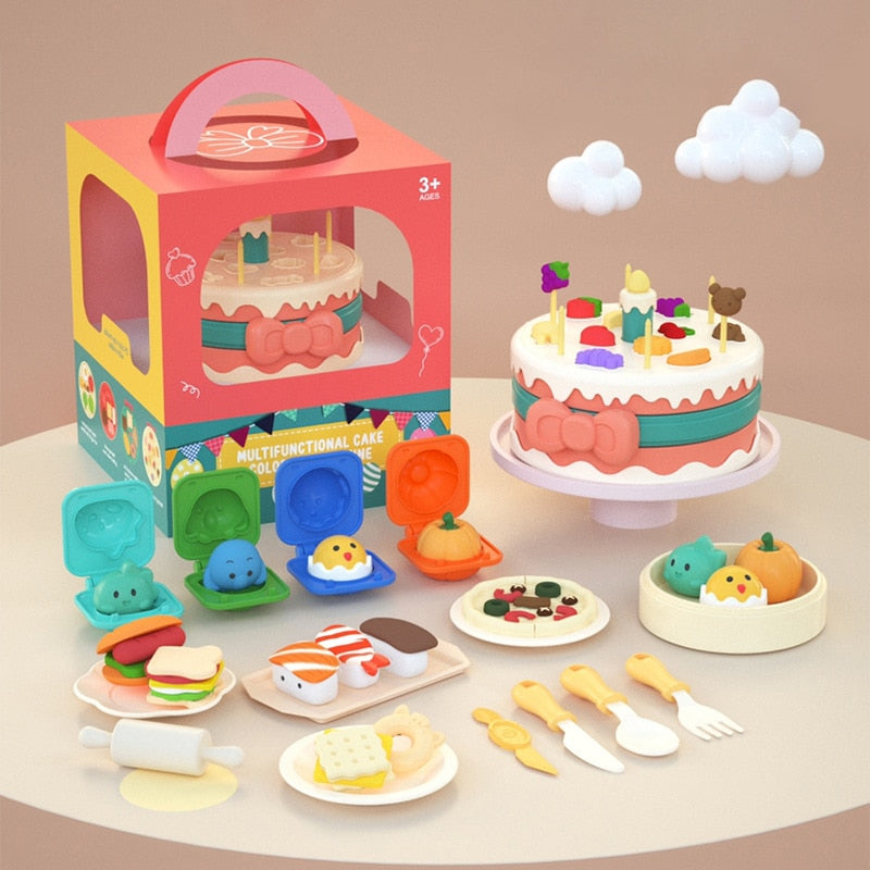 DIY Mold Modeling Kids Kitchen Toy Set - Image 4
