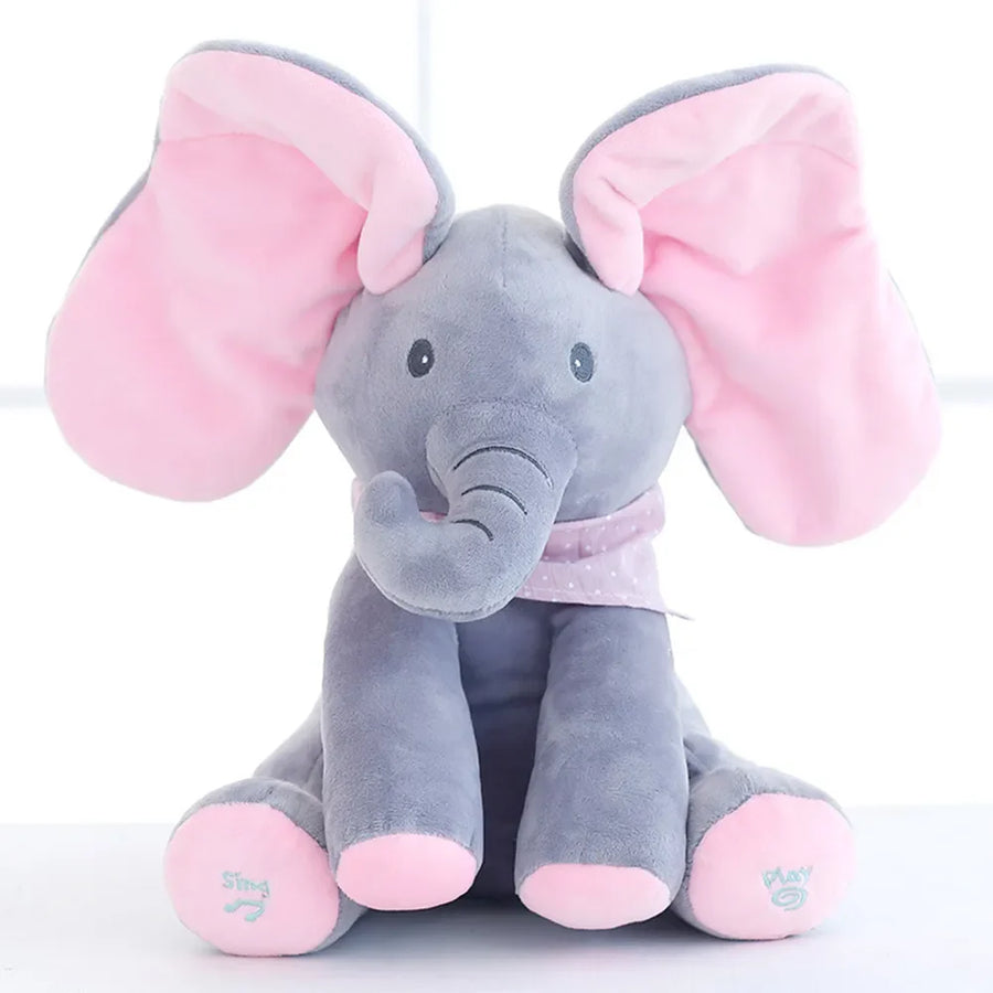 Playful Tunes Electric Hide and Seek Plush Elephant - Image 6