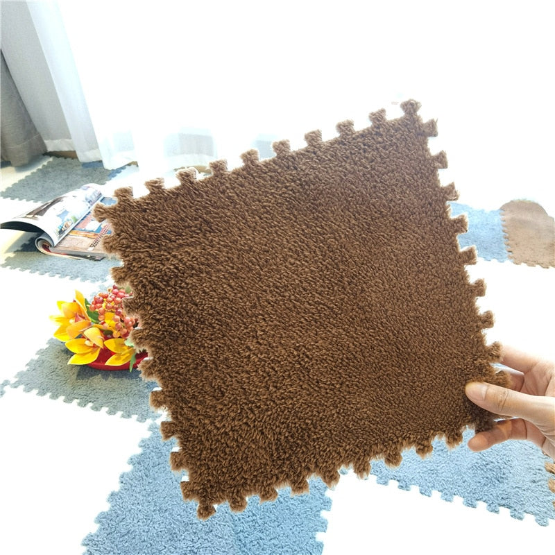 DIY Winter Plush Puzzle Mat - Image 18