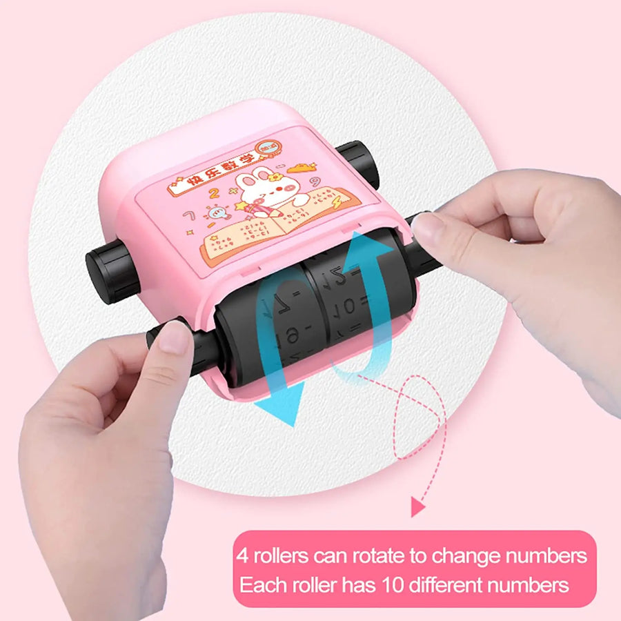 Quick Quiz Math Question Maker Roller Stamp - Image 5