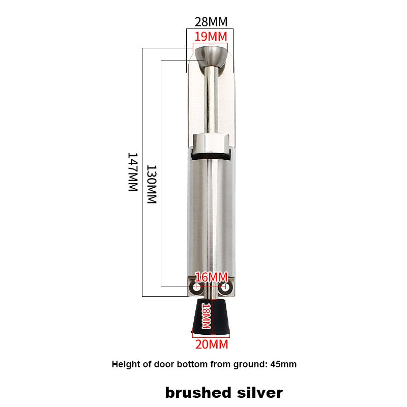 Telescopic Adjustable Heavy Duty Door Stopper - Image 4