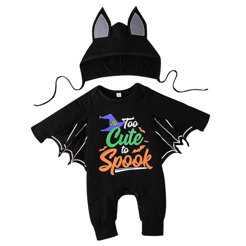 Baby Bat Halloween Onesie - Image 13