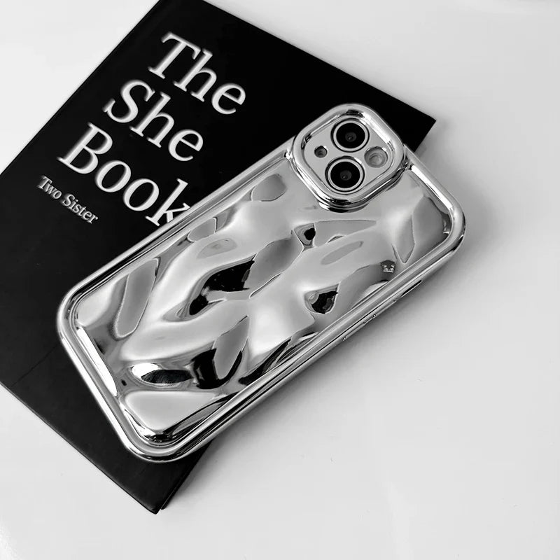 Luxury 3D Lunar Crater Soft Phone Case - Image 5