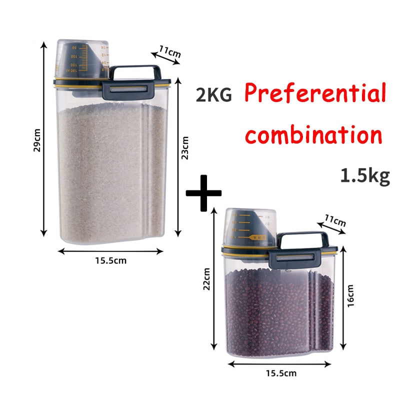Feed Fresh Pet Food Storage Measuring Container - Image 7