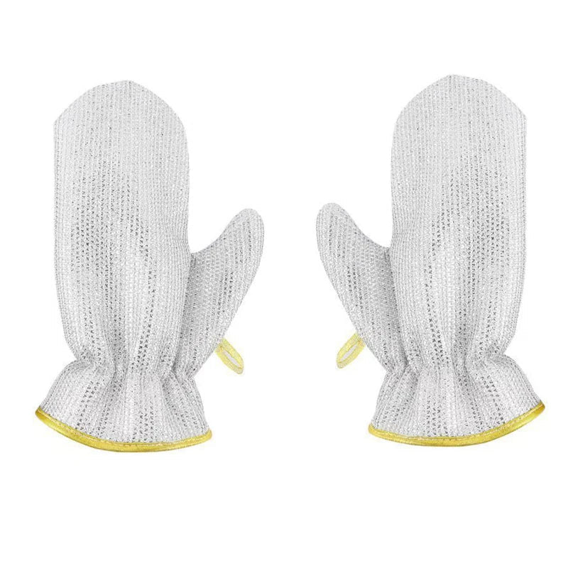 Heavy Duty Steel Wire Dishwashing Cleaning Gloves - Image 7