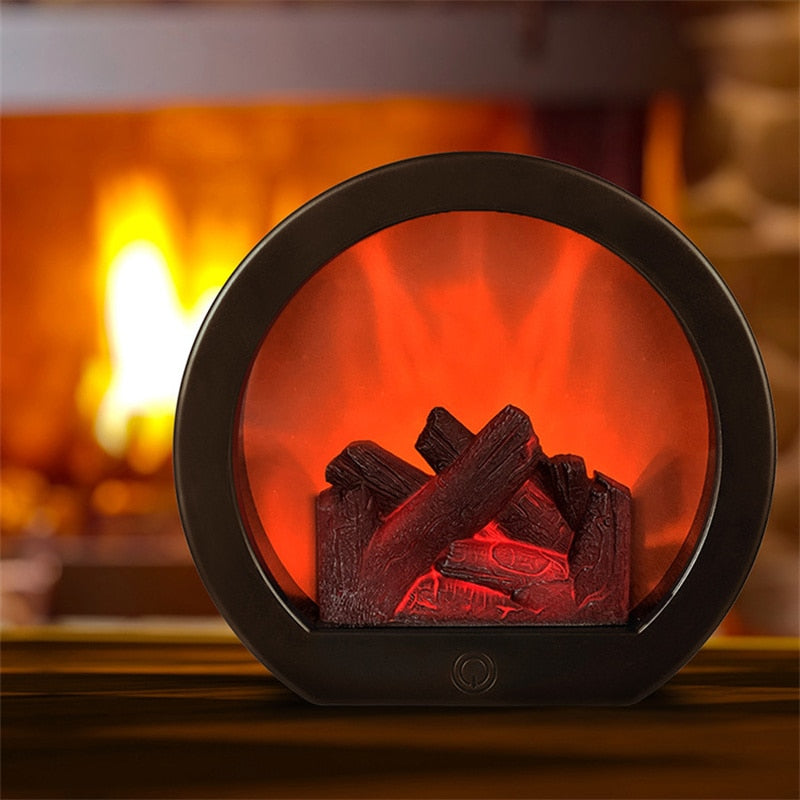 Inferno Portable Fireplace Night Lamp - Image 0
