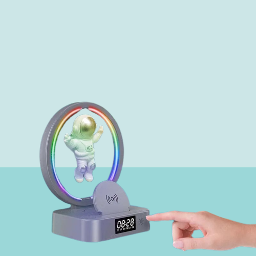 Galactic Astranout Alarm Clock RGB Speaker - Image 4