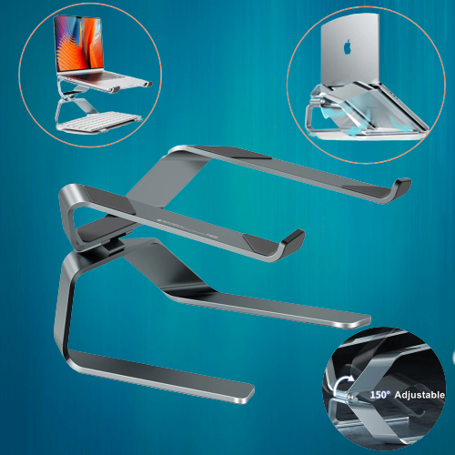 Adjustable Ergonomic Aluminum Laptop Stand - Image 0
